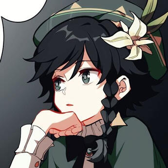 Venti from the official Genshin Impact manga